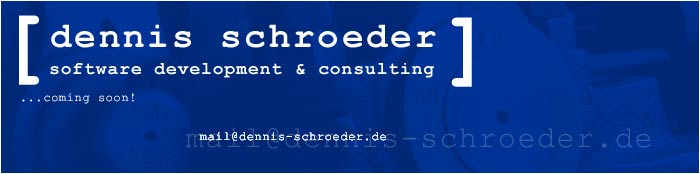 Dennis Schroeder - Software Development & Consulting